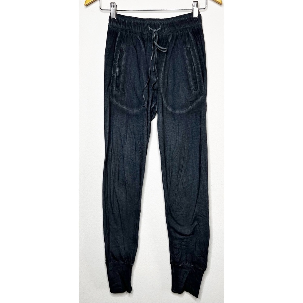 FLANNEL AUSTRALIA 100% Cotton Washed Gray Jogger Pant